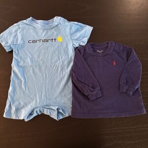 Bundle Carhartt size12M & Ralph Lauren size 6M Baby Boy Bundle –